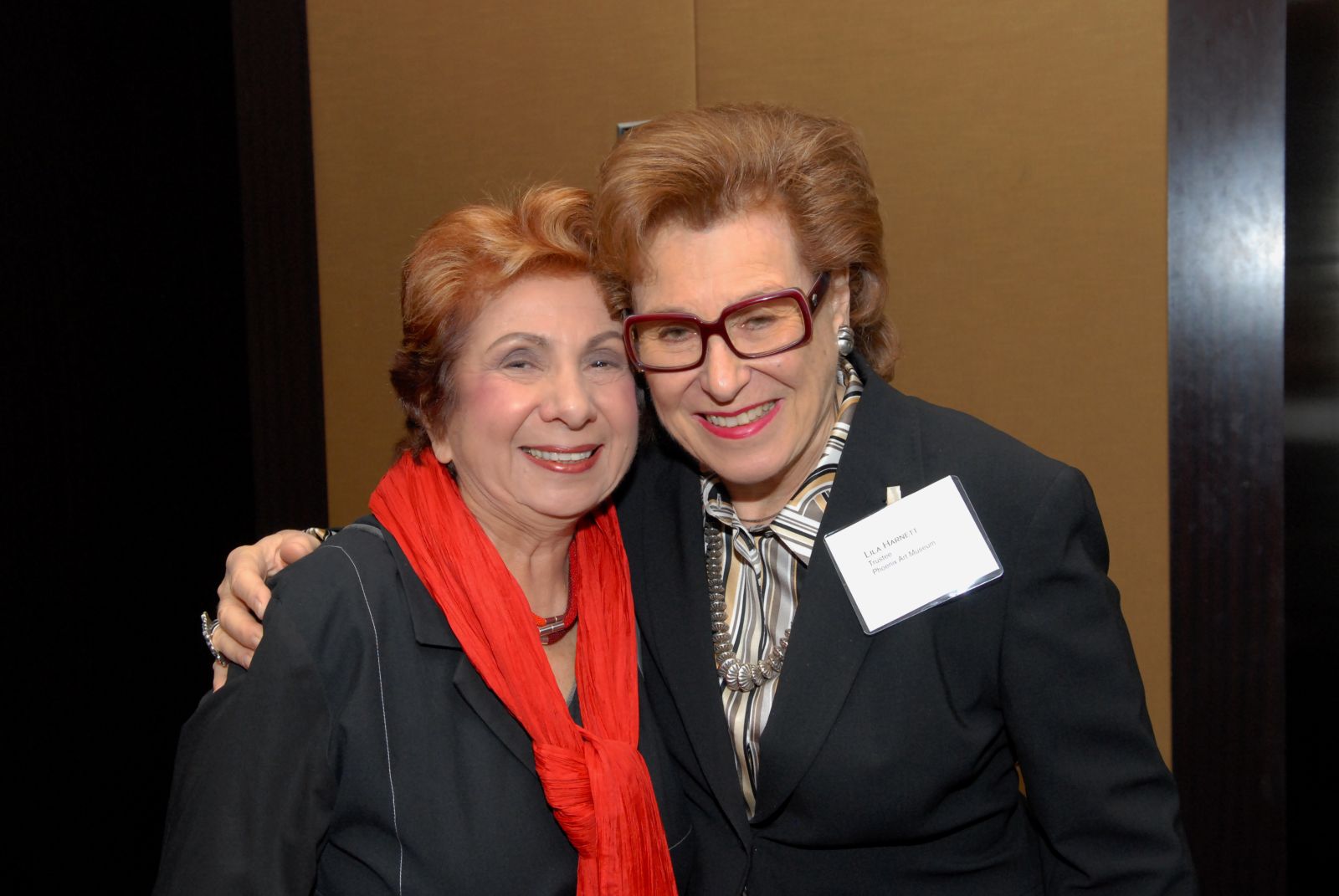 Joyce Pomeroy Schwartz and Lila Harnett